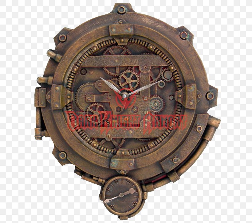 Steampunk Fashion Clock Victorian Era Gear, PNG, 727x727px, Steampunk, Brand, Clock, Clockwork, Clothing Accessories Download Free
