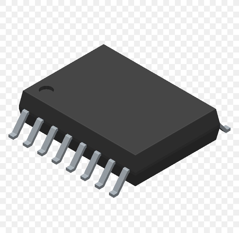 Transistor Electronic Component Electronics Small Outline Integrated Circuit Thin Small Outline Package, PNG, 800x800px, Transistor, Circuit Component, Datasheet, Dual Inline Package, Electronic Circuit Download Free