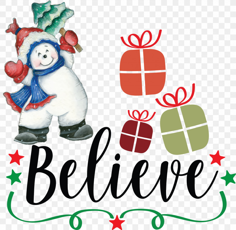 Believe Santa Christmas, PNG, 3000x2930px, Believe, Cdr, Christmas, Christmas Day, Christmas Ornament Download Free