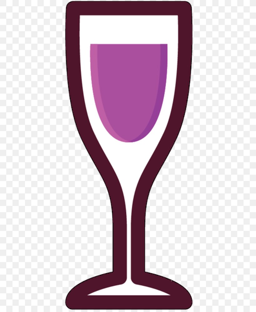 Wine Glass Champagne Glass Clip Art Product Design Purple, PNG, 435x1000px, Wine Glass, Champagne Glass, Drinkware, Magenta, Material Property Download Free