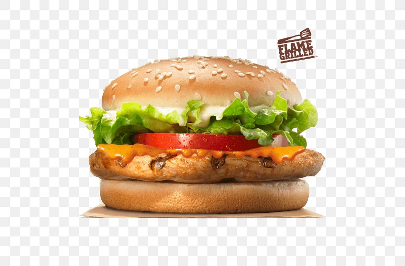 TenderCrisp Burger King Grilled Chicken Sandwiches Hamburger Whopper, PNG, 500x540px, Tendercrisp, American Food, Breakfast Sandwich, Buffalo Burger, Burger King Download Free