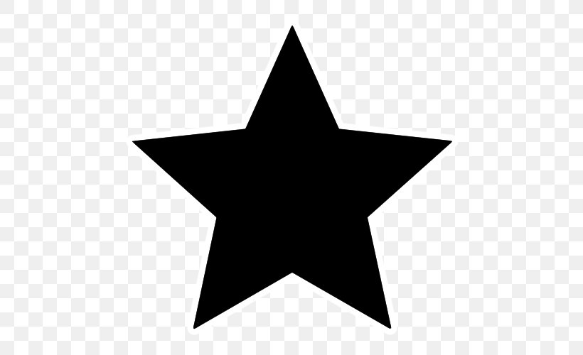 Star Clip Art, PNG, 500x500px, Star, Black, Black And White, Star Polygon, Symbol Download Free