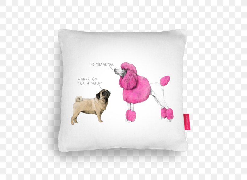 Cushion Throw Pillows Dog Breed Pug, PNG, 600x600px, Cushion, Art, Carnivoran, Carpet, Couch Download Free