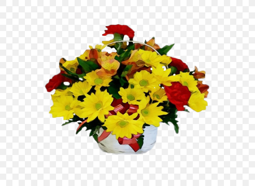 Floral Design, PNG, 600x600px, Watercolor, Artificial Flower, Chrysanthemum, Cut Flowers, Floral Design Download Free