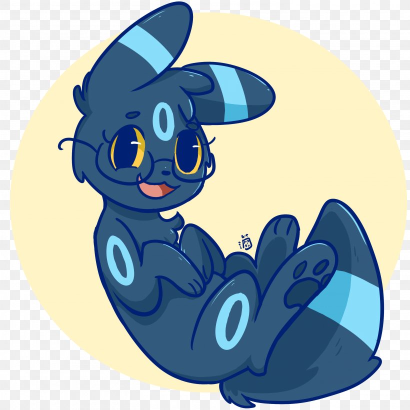 Blue (Da Ba Dee) Umbreon Pokémon, PNG, 2925x2925px, Blue, Art, Blue Da Ba Dee, Cartoon, Even If Download Free