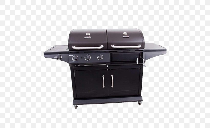 Barbecue Char-Broil Grilling Backyard Grill Dual Gas/Charcoal Brenner, PNG, 500x500px, Barbecue, Backyard Grill Dual Gascharcoal, Barbecuesmoker, Brenner, Charbroil Download Free