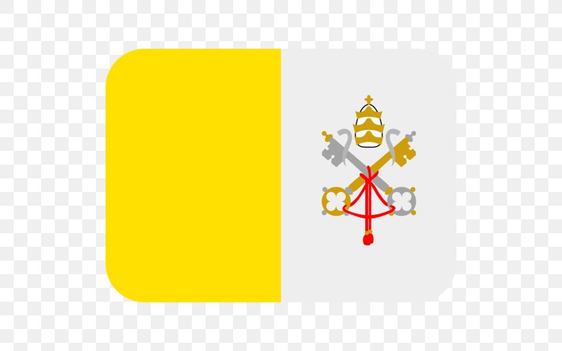 Flag Of Vatican City National Flag Flag Of Italy, PNG, 512x512px, Vatican City, Area, Brand, Emoji, Emojipedia Download Free