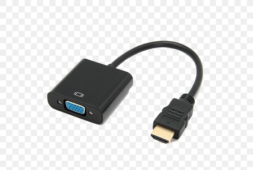 Laptop Xbox 360 VGA Connector HDMI Adapter, PNG, 550x550px, Laptop, Ac Adapter, Adapter, Analog Signal, Cable Download Free