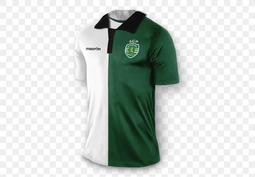 Nave De Alvalade Sporting CP Sports Fan Jersey Handball T-shirt, PNG, 570x570px, Sporting Cp, Active Shirt, Brand, Collar, Green Download Free