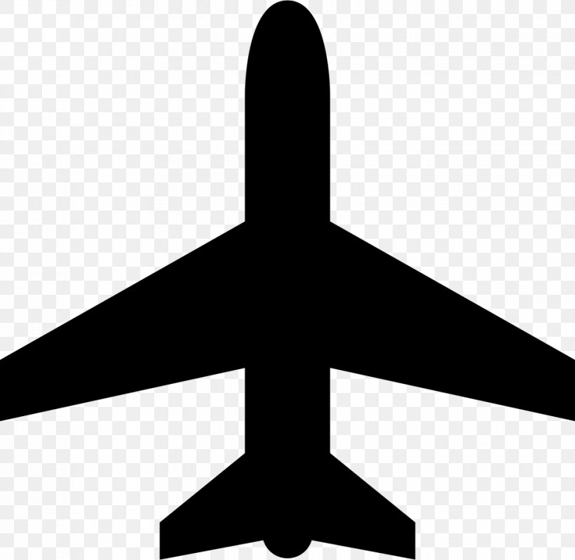 Airplane Clip Art, PNG, 980x954px, Airplane, Air Travel, Aircraft, Aviation, Black And White Download Free