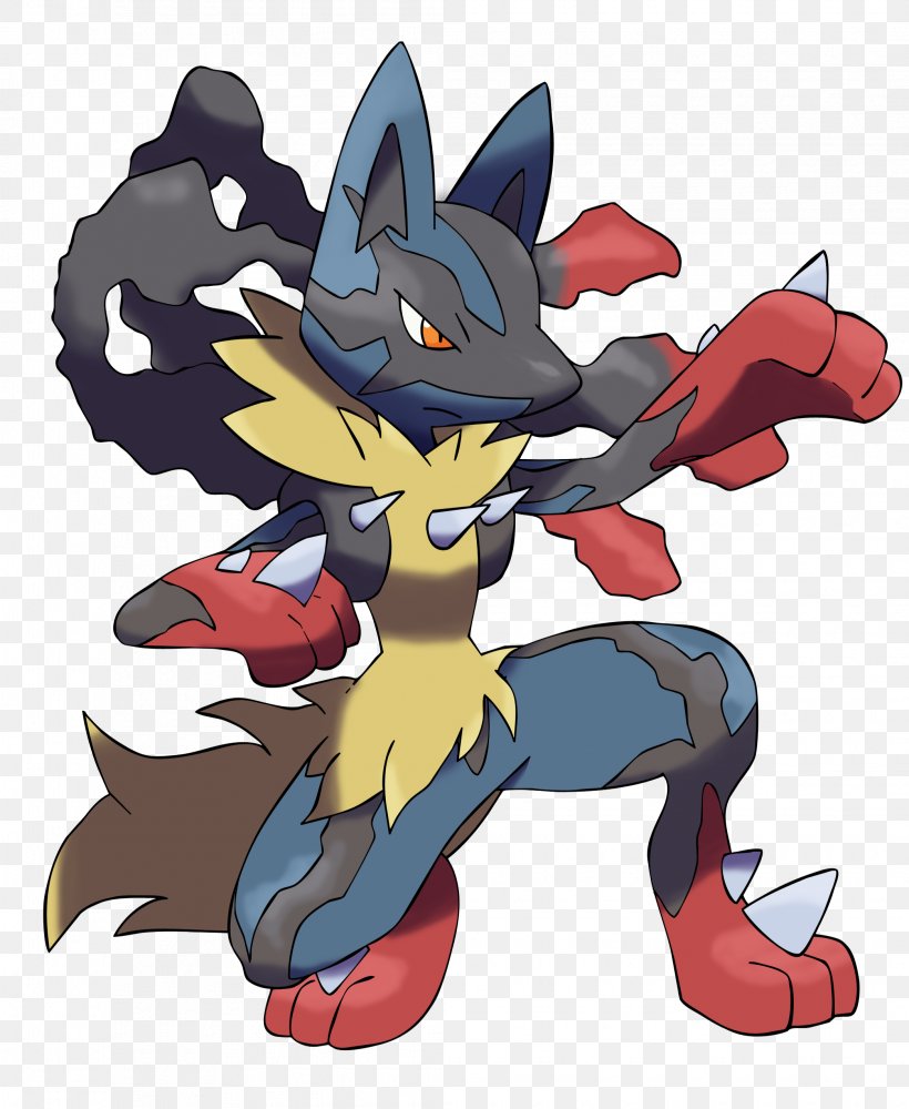 Pokémon X And Y Lucario Pokémon XD: Gale Of Darkness Art, PNG, 2090x2551px, Watercolor, Cartoon, Flower, Frame, Heart Download Free