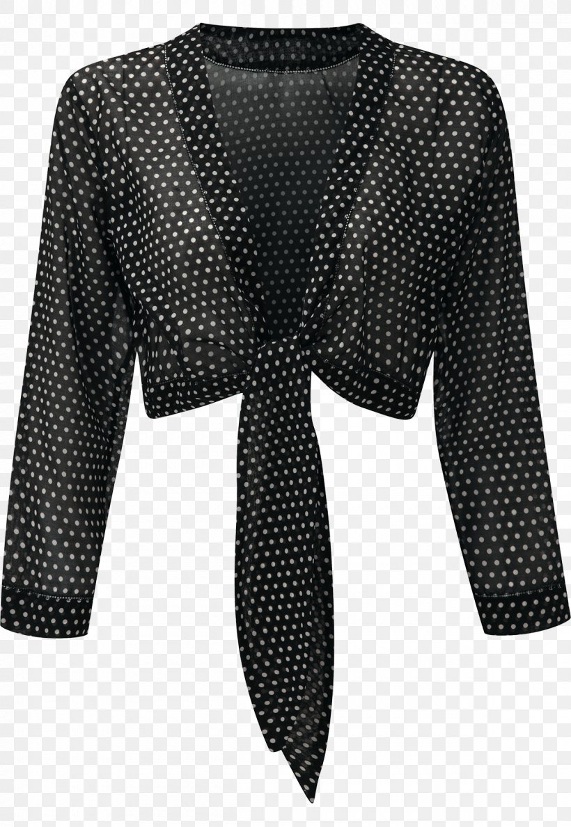 Polka Dot Blouse Necktie Shirt Swimsuit, PNG, 1200x1740px, Polka Dot, Black, Blouse, Cardigan, Clothing Download Free