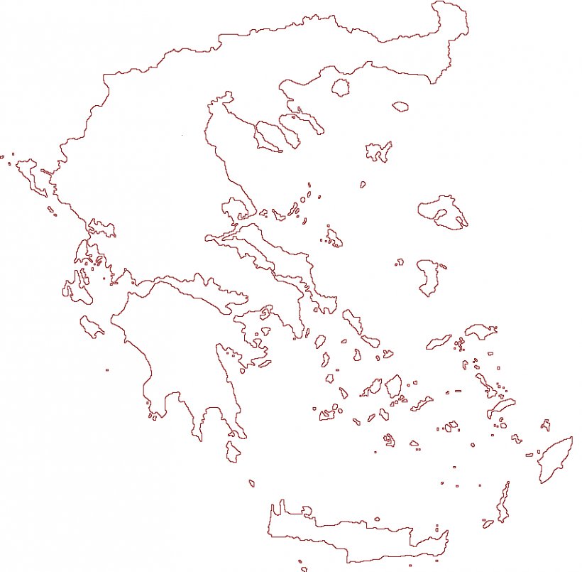 Blank Map Ancient Greece Amphipolis Contour Line, PNG, 858x843px, Blank Map, Amphipolis, Ancient Greece, Ancient History, Area Download Free