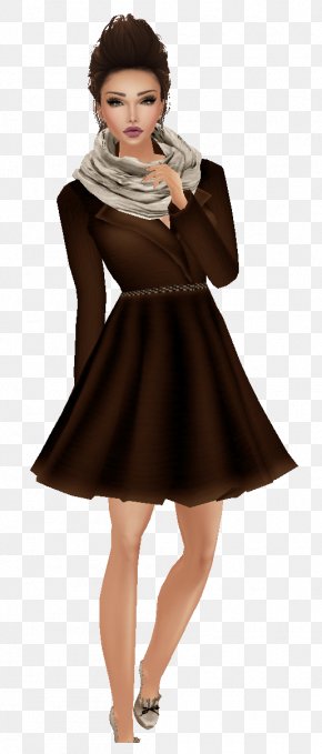 Model - Fashion Design Model Clothing Little Black Dress PNG