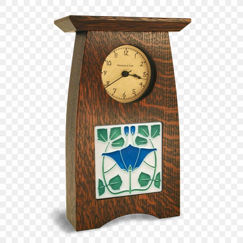 Mission Style Furniture Arts And Crafts Movement Mantel Clock, PNG, 1000x1000px, Mission Style Furniture, Alarm Clocks, Antique, Art, Arts And Crafts Movement Download Free