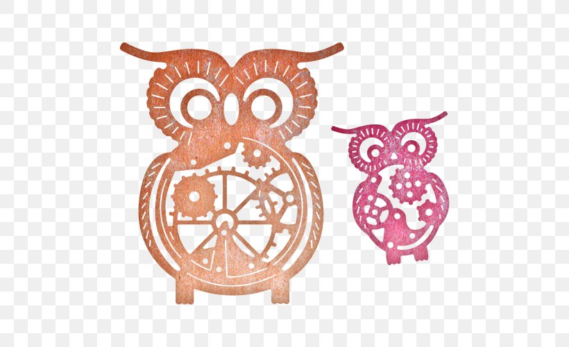 Owl Cheery Lynn Designs Die, PNG, 500x500px, Owl, Bird, Bird Of Prey, Cheery Lynn Designs, Craft Download Free