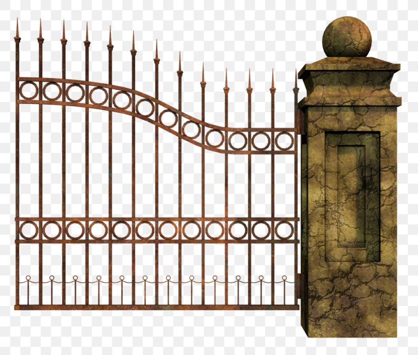 Fence Gate Cemetery Clip Art, PNG, 1024x870px, Fence, Baluster, Bit, Cemetery, Door Download Free