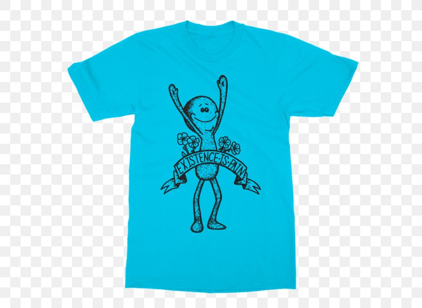 Meeseeks And Destroy Rick Sanchez Morty Smith YouTube, PNG, 600x600px, Meeseeks And Destroy, Active Shirt, Aqua, Blue, Clothing Download Free
