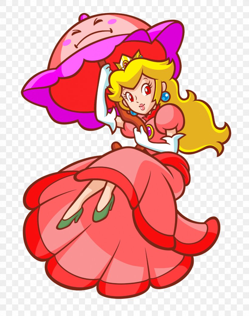 Super Princess Peach New Super Mario Bros Super Mario Bros., PNG, 1184x1500px, Watercolor, Cartoon, Flower, Frame, Heart Download Free