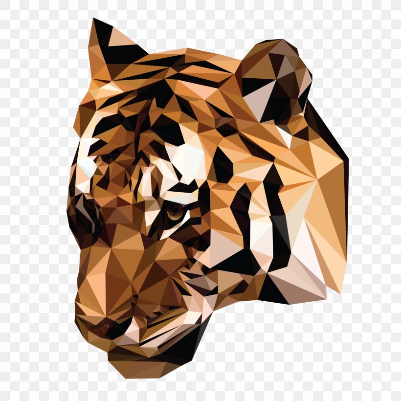 Tiger Graphic Design Poster, PNG, 2000x2000px, Tiger, Animal, Big Cat, Big Cats, Logo Download Free