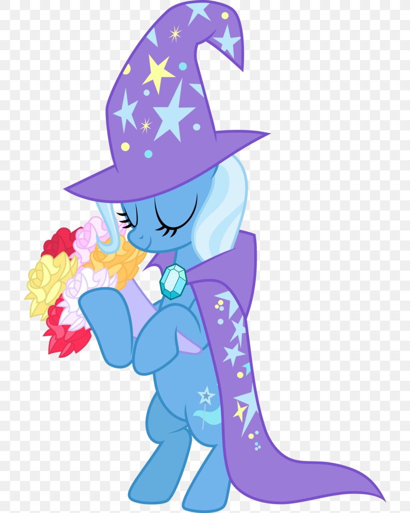 Trixie Pony Twilight Sparkle Rainbow Dash Pinkie Pie, PNG, 726x1024px, Trixie, Animal Figure, Applejack, Art, Artwork Download Free