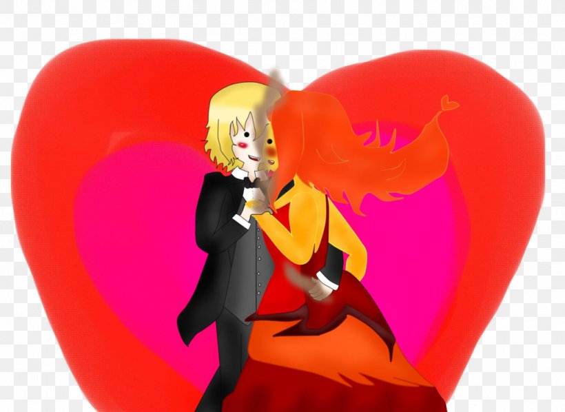 Valentine's Day Character Heart Fiction Animated Cartoon, PNG, 1024x748px, Watercolor, Cartoon, Flower, Frame, Heart Download Free