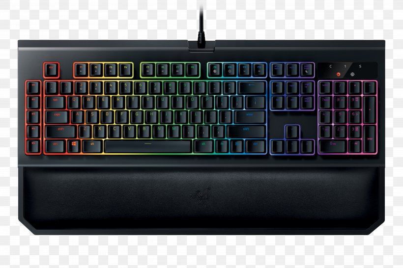 Computer Keyboard Razer BlackWidow Chroma V2 Razer Inc. Gaming Keypad, PNG, 5669x3780px, Computer Keyboard, Color, Computer Component, Computer Hardware, Display Device Download Free