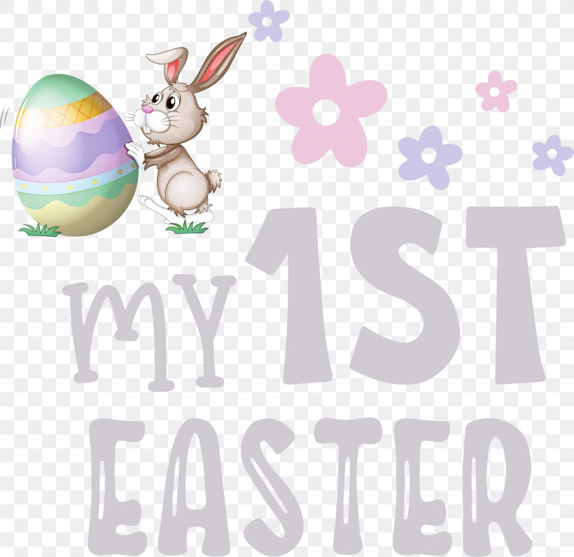 My 1st Easter Easter Bunny Easter Day, PNG, 3000x2909px, My 1st Easter, Easter Bunny, Easter Day, Logo, M Download Free