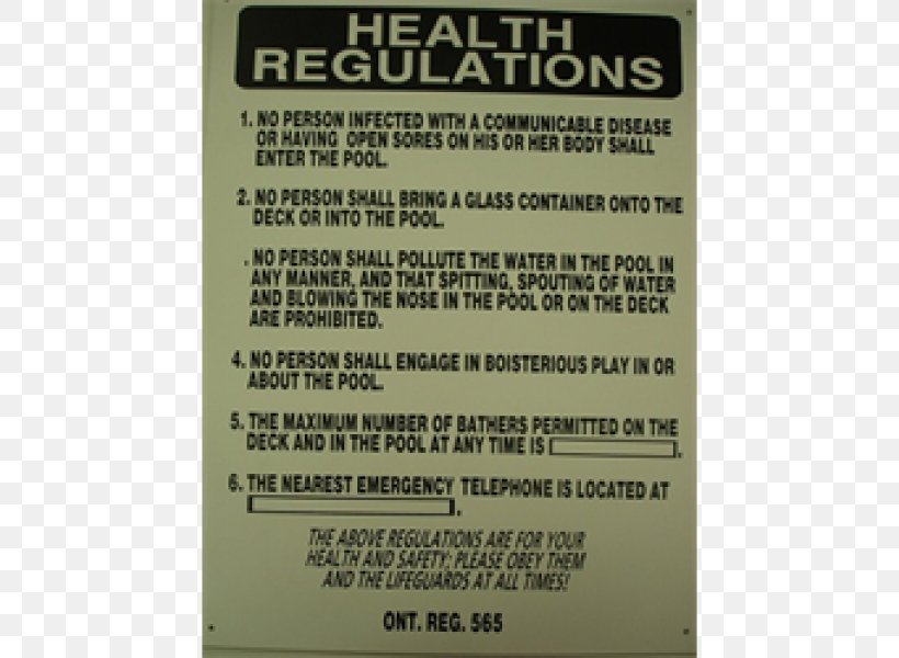 Ontario Safety Regulation Health Commercial Pool & Spa Supplies, PNG, 600x600px, Ontario, California, Health, Label, Marker Pen Download Free