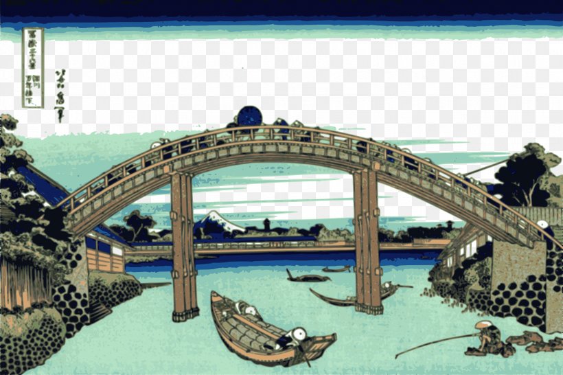 Thirty-six Views Of Mount Fuji Fine Wind, Clear Morning The Great Wave Off Kanagawa Mannen Bridge, PNG, 1646x1096px, Mount Fuji, Art, Canvas Print, Fine Wind Clear Morning, Fixed Link Download Free