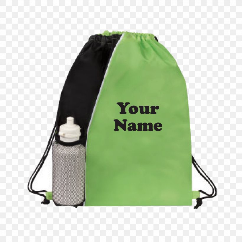Bag Backpack Drawstring Pocket T-shirt, PNG, 1500x1500px, Bag, Backpack, Drawstring, Duffel Bags, Green Download Free