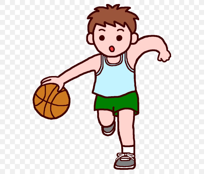 dribbelndes Basketball Clipart