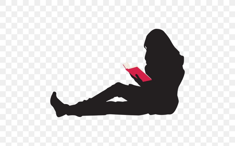 Silhouette Vector Graphics Image Book Woman, PNG, 512x512px, Silhouette, Book, Drawing, Person, Photography Download Free