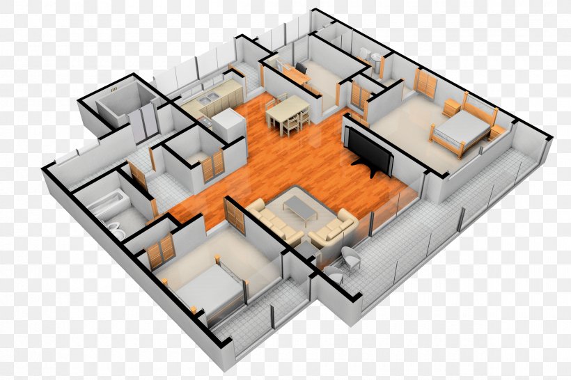 Studio Apartment Real Estate Interior Design Services Home, PNG, 2400x1600px, Apartment, Floor, Floor Plan, Home, Interior Design Services Download Free