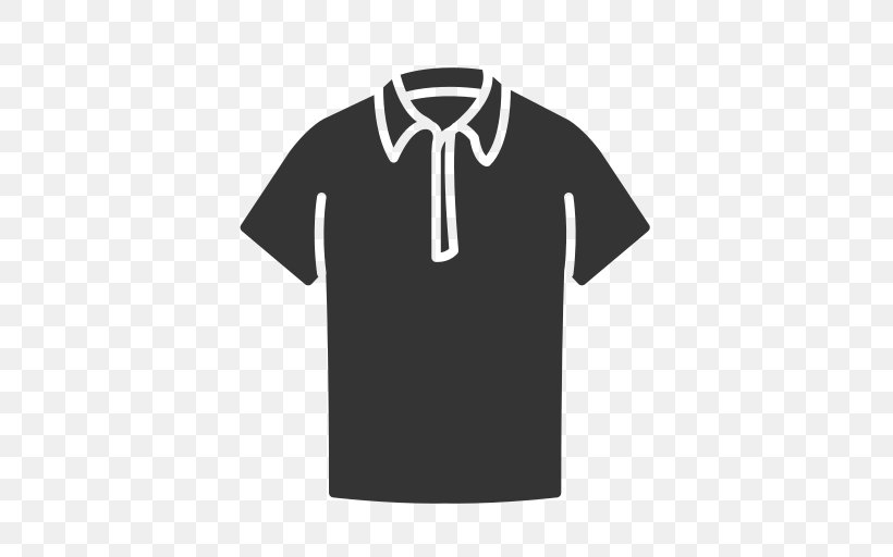 T-shirt Collar Polo Shirt Clothing, PNG, 512x512px, Tshirt, Active Shirt, Black, Brand, Clothing Download Free
