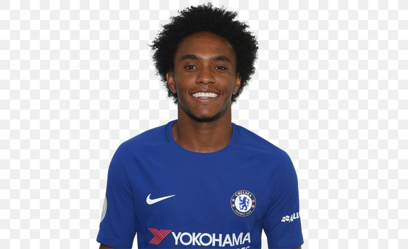 Willian Chelsea F.C. FIFA 18 2018 World Cup Brazil National Football Team, PNG, 500x500px, 2018 World Cup, Willian, Afro, Blue, Brazil National Football Team Download Free