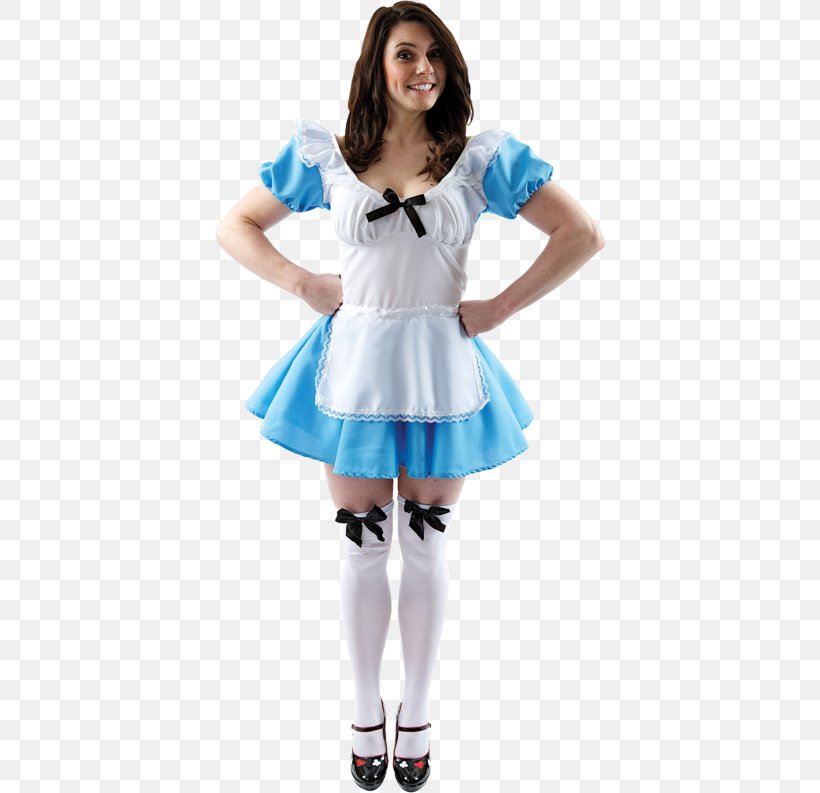 Alice's Adventures In Wonderland Costume Party Disguise Woman, PNG, 500x793px, Costume, Adult, Blue, Clothing, Clothing Accessories Download Free