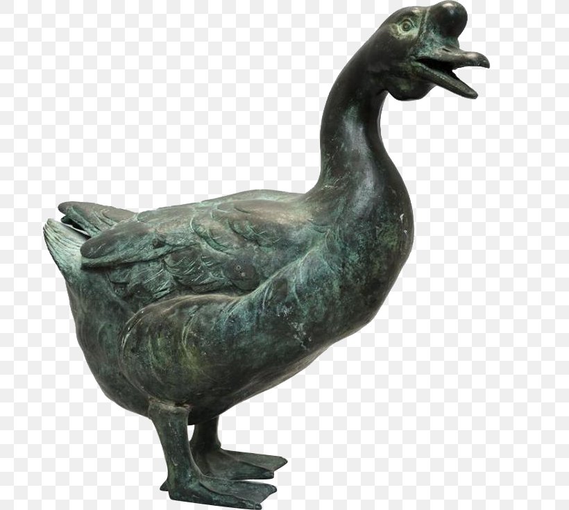Bronze Sculpture Duck Sculpture Garden Statue, PNG, 735x735px, Bronze Sculpture, Art, Artifact, Beak, Bird Download Free