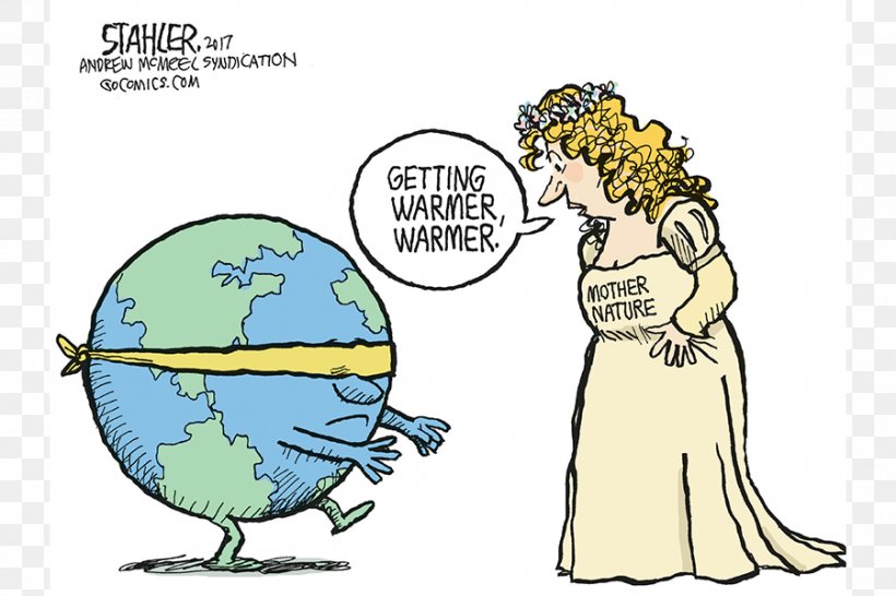 Editorial Cartoon Climate Change Global Warming, PNG, 900x600px,  Watercolor, Cartoon, Flower, Frame, Heart Download Free
