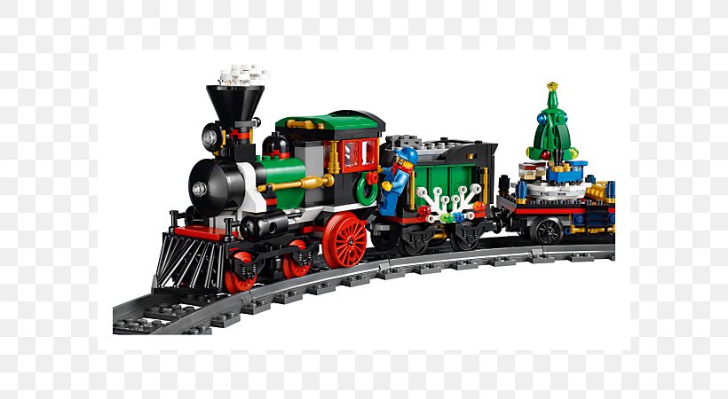 LEGO 10254 Creator Winter Holiday Train Lego Creator Lego Trains, PNG, 600x450px, Train, Construction Set, Holiday, Lego, Lego Creator Download Free
