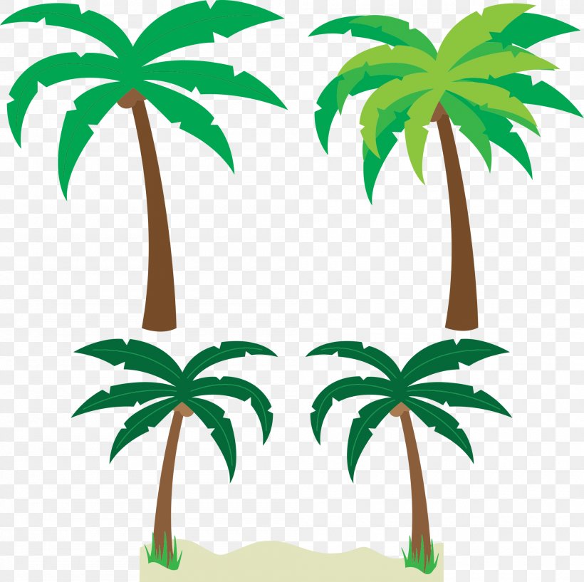 Arecaceae Tree Animation Clip Art, PNG, 2000x1995px, Arecaceae, Animation, Arecales, Branch, Cartoon Download Free