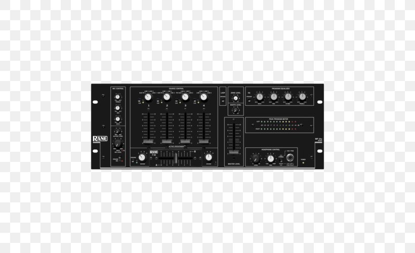 Audio Mixers Rane Corporation Electronics Electronic Musical Instruments Disc Jockey, PNG, 500x500px, Audio Mixers, Amplifier, Audio, Audio Equipment, Audio Receiver Download Free