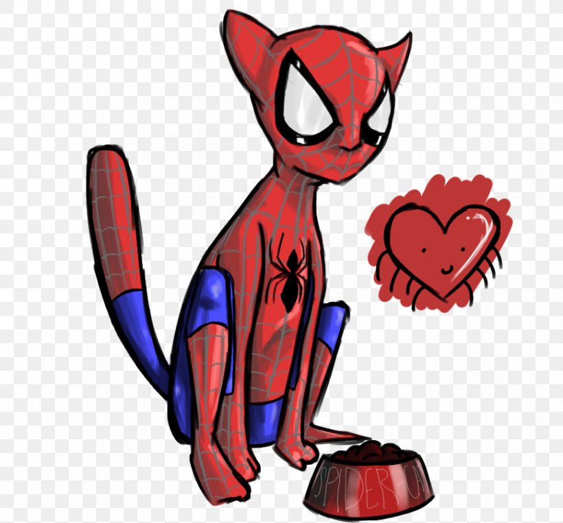 Cat Spider-Man Clip Art, PNG, 868x807px, Watercolor, Cartoon, Flower, Frame, Heart Download Free