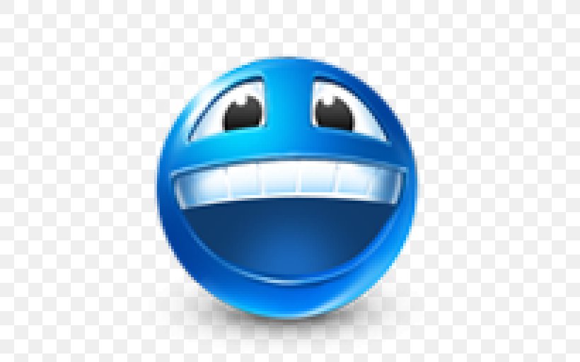 Emoticon Smiley Emotion, PNG, 512x512px, Emoticon, Avatar, Blue, Electric Blue, Emoji Download Free