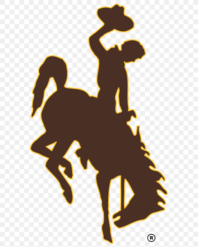 University Of Wyoming Wyoming Cowboys Football Wyoming Cowboys Men's Basketball Wyoming Cowgirls Women's Basketball NCAA Men's Division I Basketball Tournament, PNG, 614x1023px, University Of Wyoming, American Football, Black And White, Bucking Horse And Rider, Carnivoran Download Free