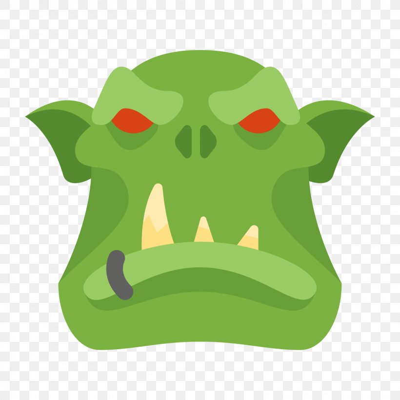 Orc Clip Art, PNG, 1600x1600px, Orc, Amphibian, Devil, Fictional Character, Grass Download Free