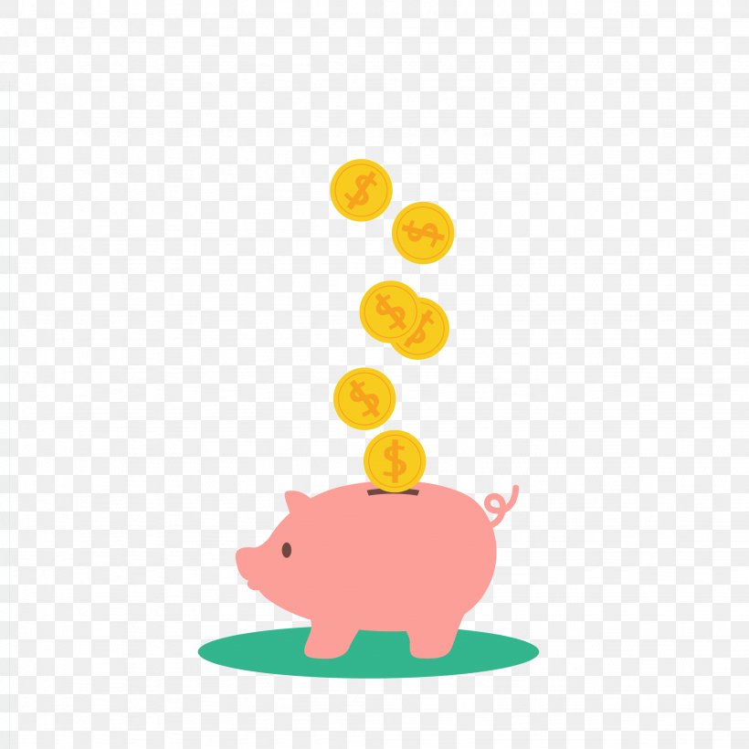 Piggy Bank Money Coin Domestic Pig, PNG, 2048x2048px, Piggy Bank, Bank, Coin, Collecting, Domestic Pig Download Free