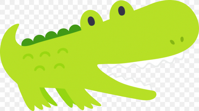 Green Crocodile Crocodilia Animal Figure Alligator, PNG, 3000x1673px, Green, Alligator, Animal Figure, Crocodile, Crocodilia Download Free