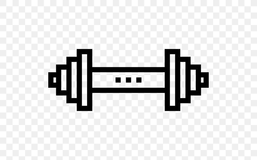Fitness Centre Physical Fitness Exercise Dumbbell, PNG, 512x512px, Fitness Centre, Area, Black, Black And White, Bodybuilding Download Free