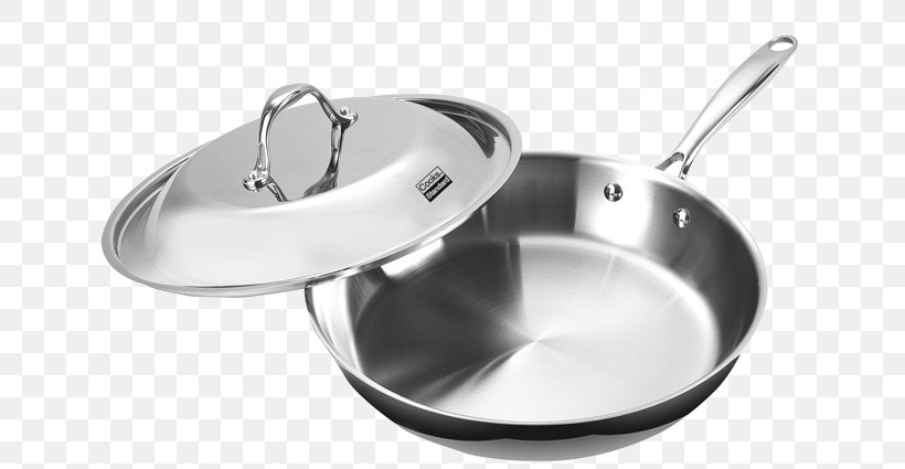 Frying Pan Cookware Lid Stainless Steel Cooking, PNG, 650x425px, Frying Pan, Allclad, Cladding, Cooking, Cooking Ranges Download Free